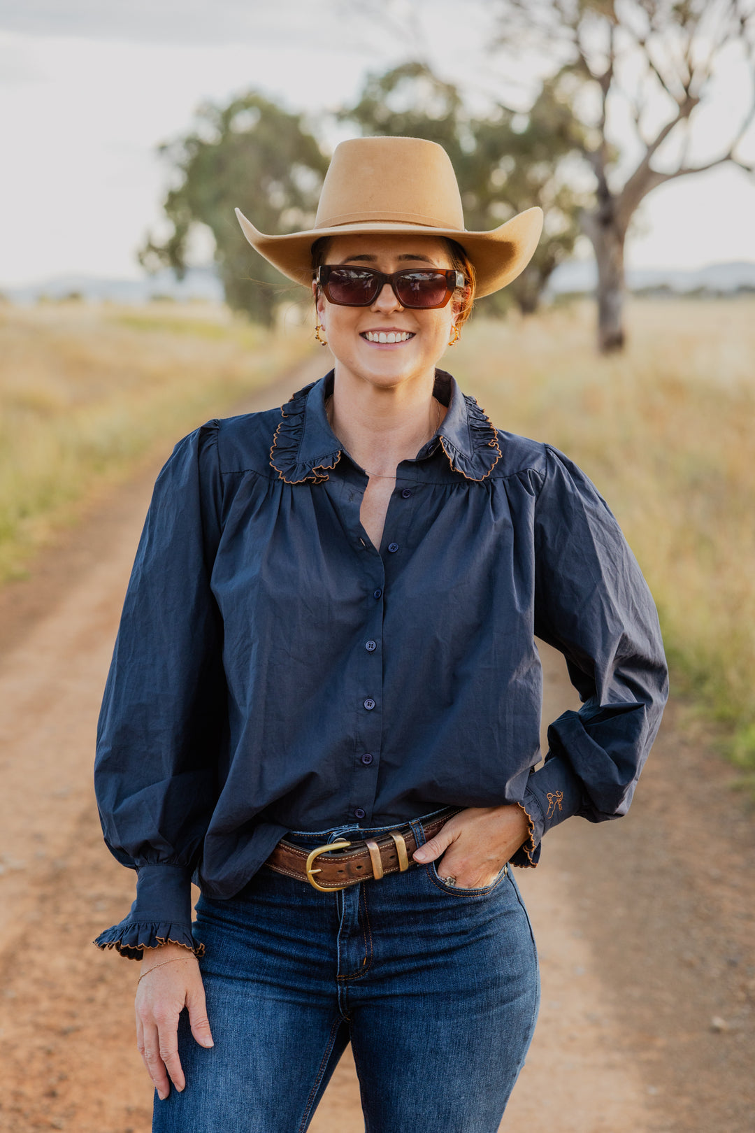 Black Colt Clothing "Frankie" Shirt - Navy