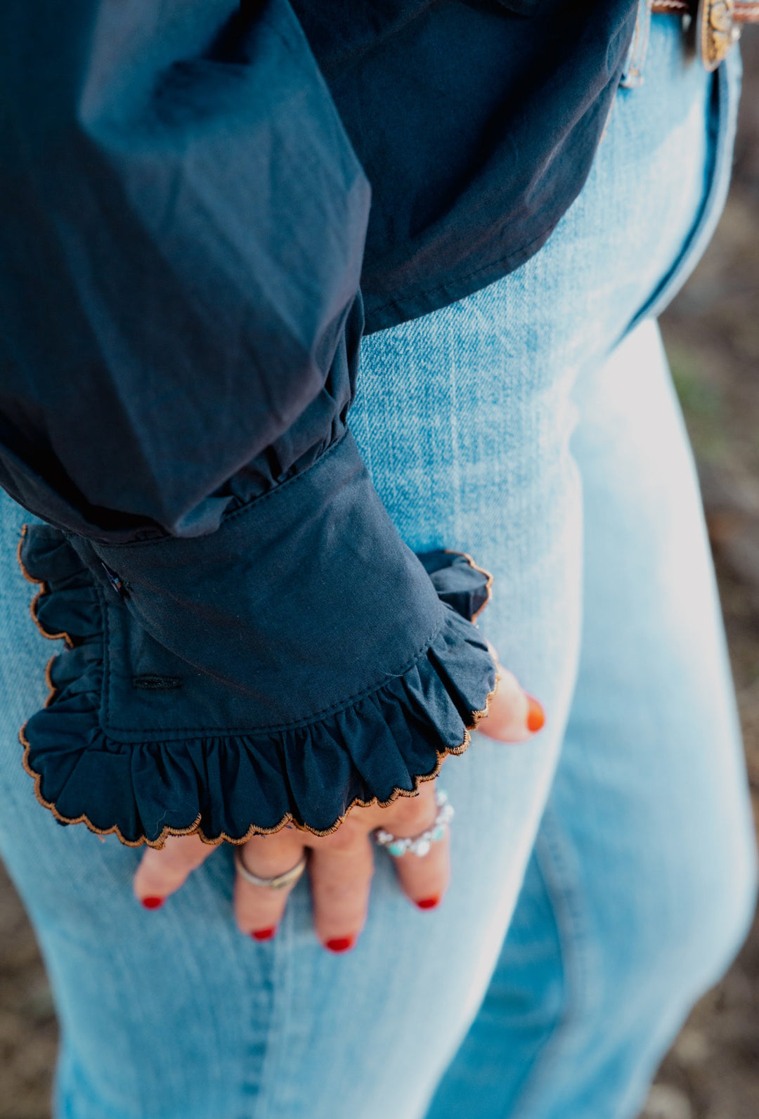 Black Colt Clothing "Frankie" Shirt - Navy