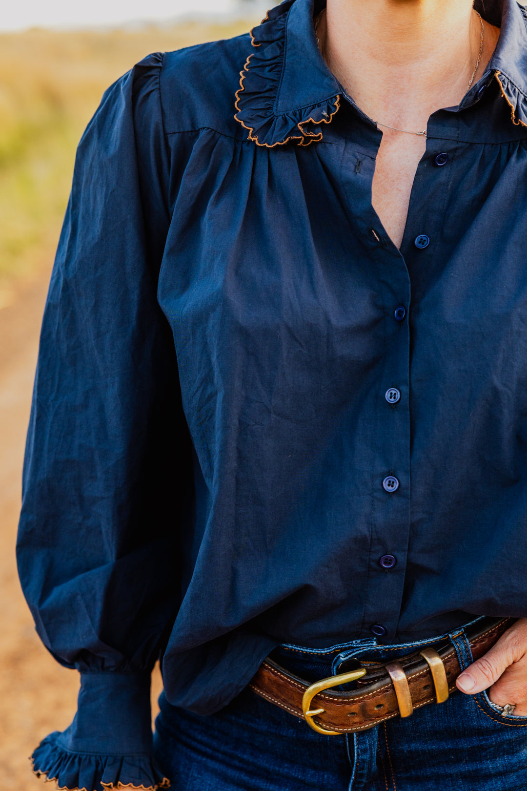 Black Colt Clothing "Frankie" Shirt - Navy