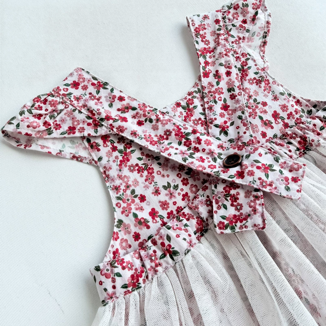 Love Henry Baby Girls Lottie Dress - Pink Petite Floral