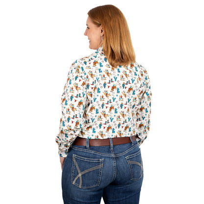 JUST COUNTRY ABBEY FULL BUTTON WORKSHIRT WWLS2345