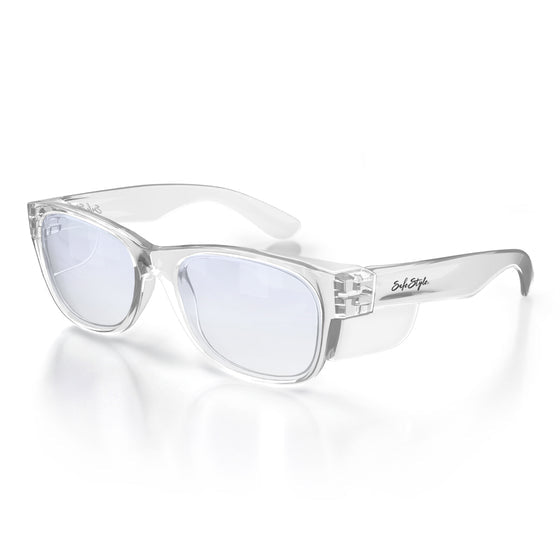 Safestyle Classics Clear Frame Blue Light Blocking Lens