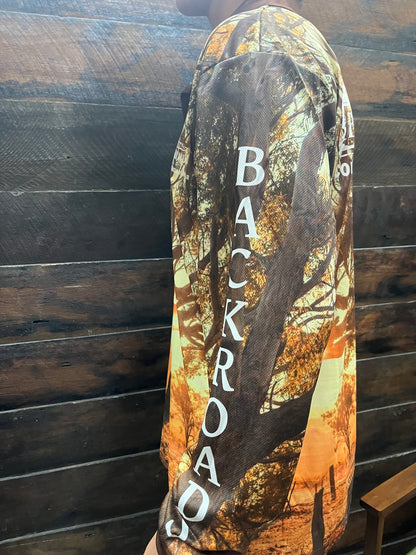 Backroads Fishing Shirt - Mens Brown Iconic