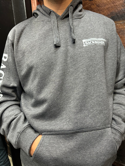 Backroads Hoodies Unisex Charcoal Grey