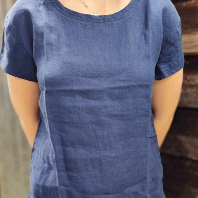 Pilbara Ladies Linen Tee