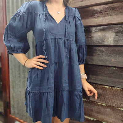 Pilbara Ladies Linen Dress