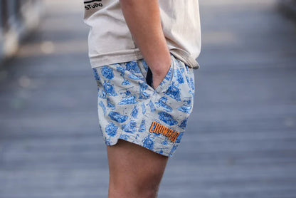 Crowbar Pauly - Mens Australian Cotton - Happy Days Beige | True Blue short
