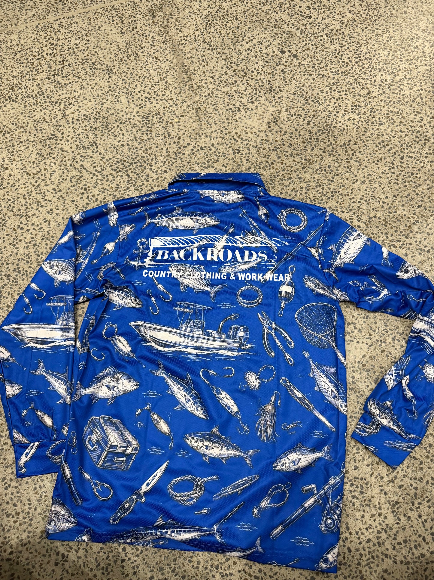 Backroads Fishing Shirt -  Fishing
