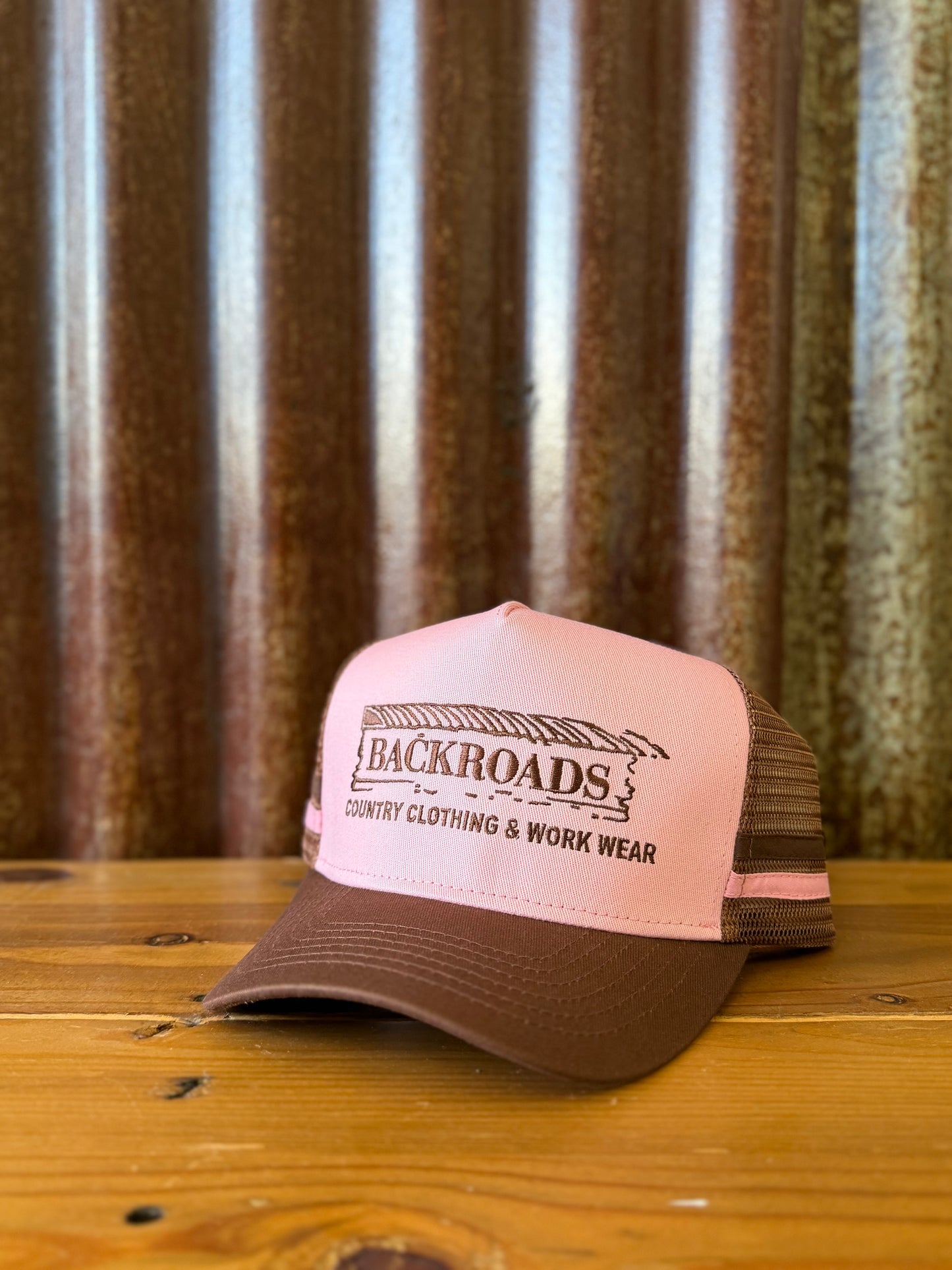 Backroads Cap - Pink Chocolate