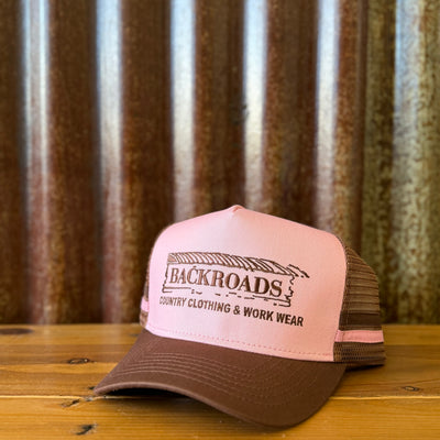 Backroads Cap - Pink Chocolate