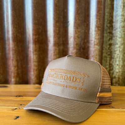 Backroads Cap - Light Tan Brown