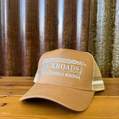 Backroads PONYTAIL Cap - Tan Cream