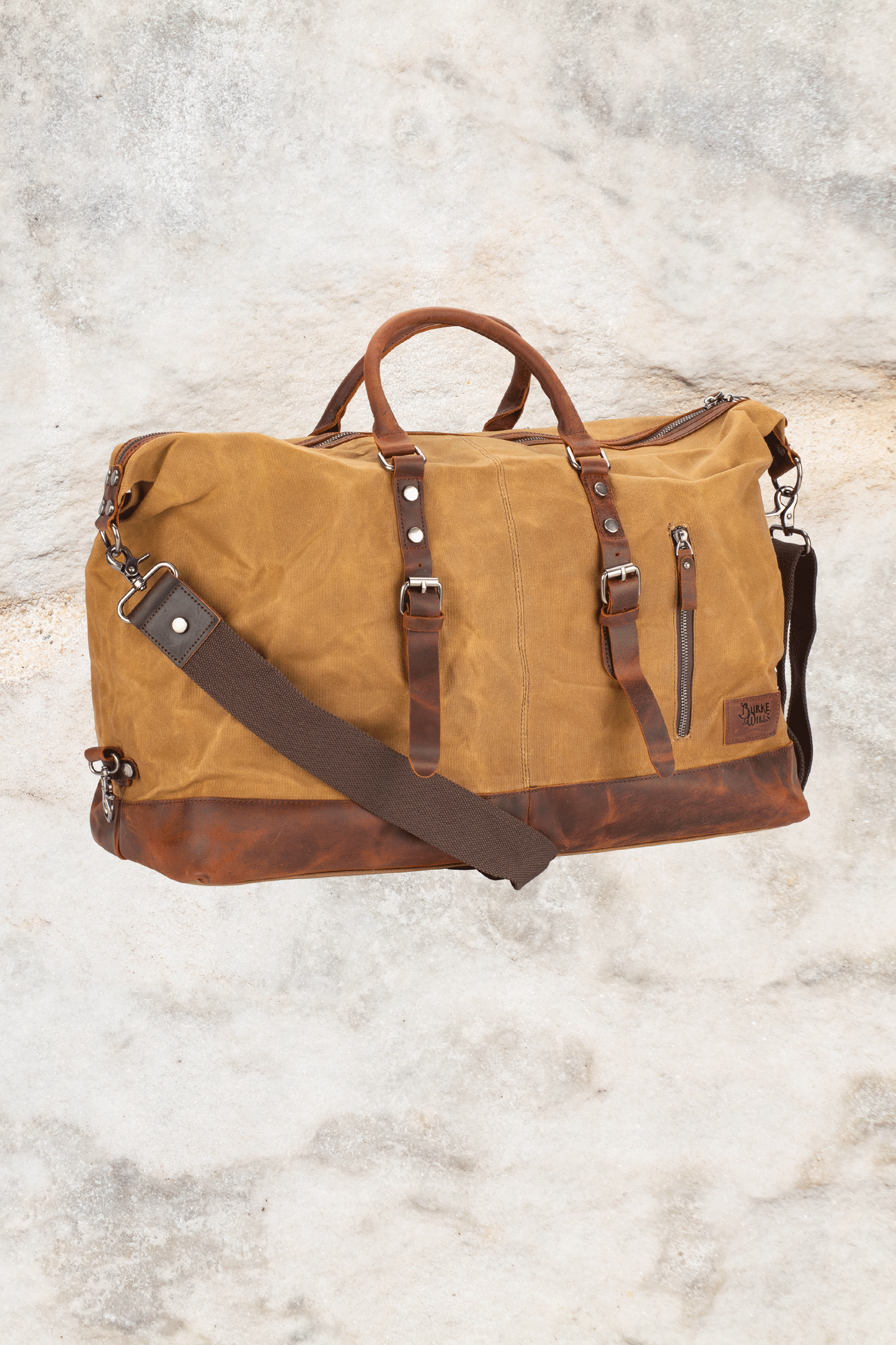 Burke & Wills Macquarie Duffle Bag - Camel