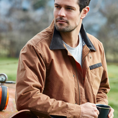 Burke & Wills Men's Swan Hill Bomber Jacket