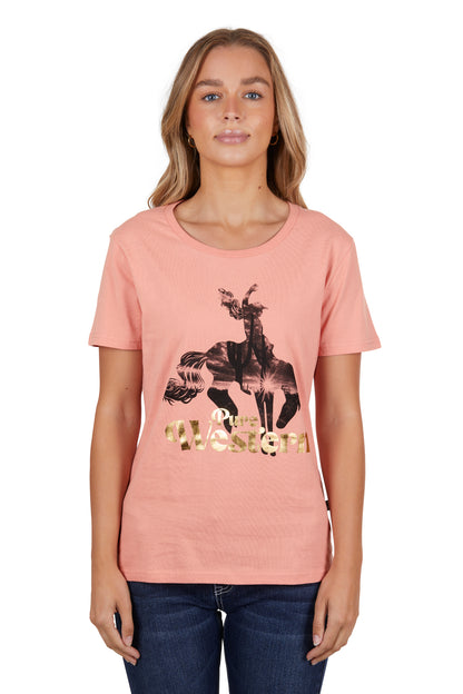 Pure Western Womens Tatum Short Sleeve Tee