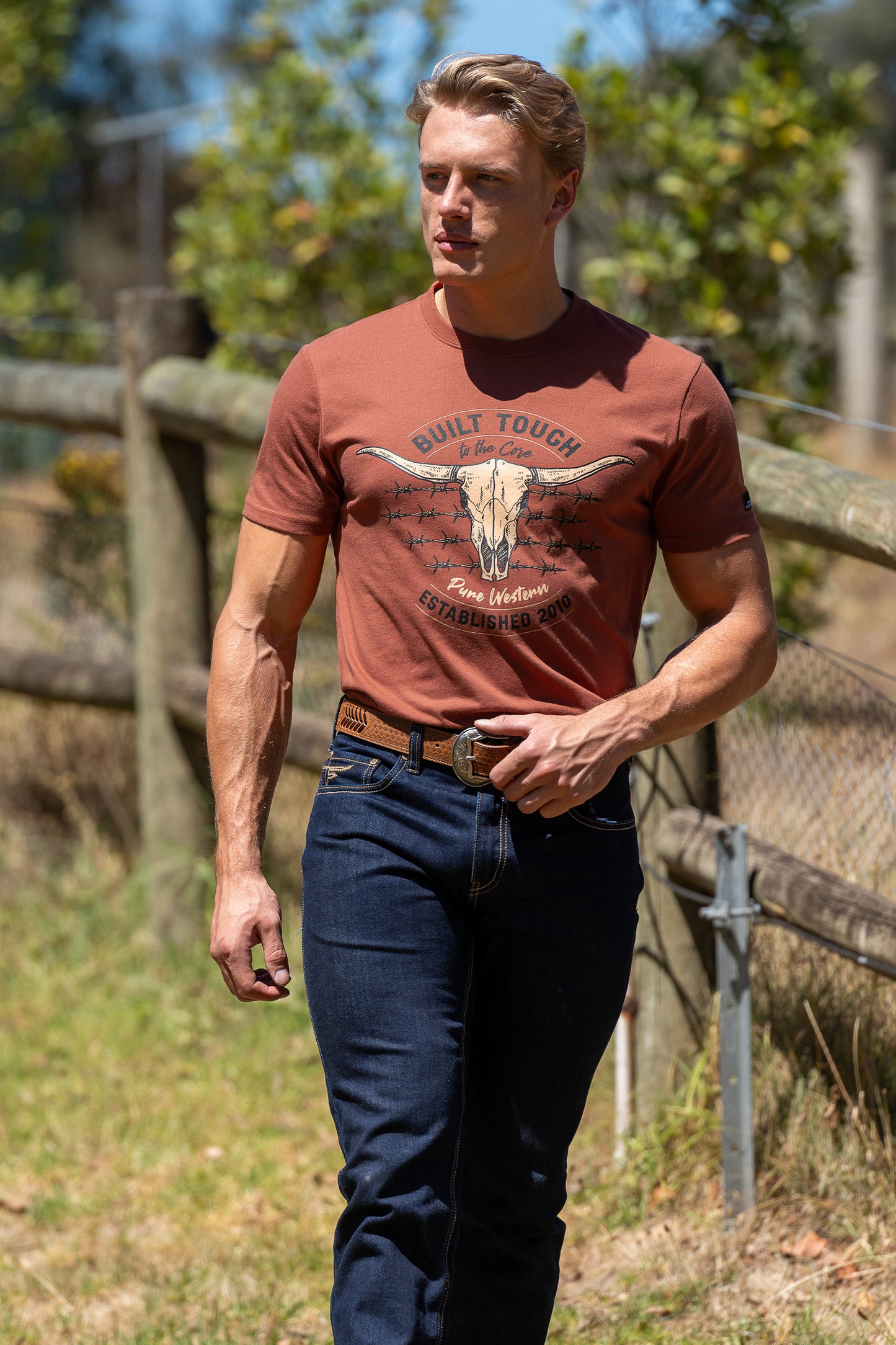 Pure Western Men’s Frank Short Sleeve Tee