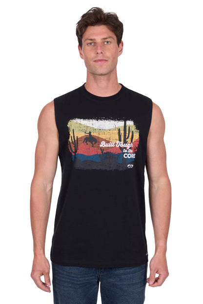 Pure Western Men’s Terry Muscle Tank