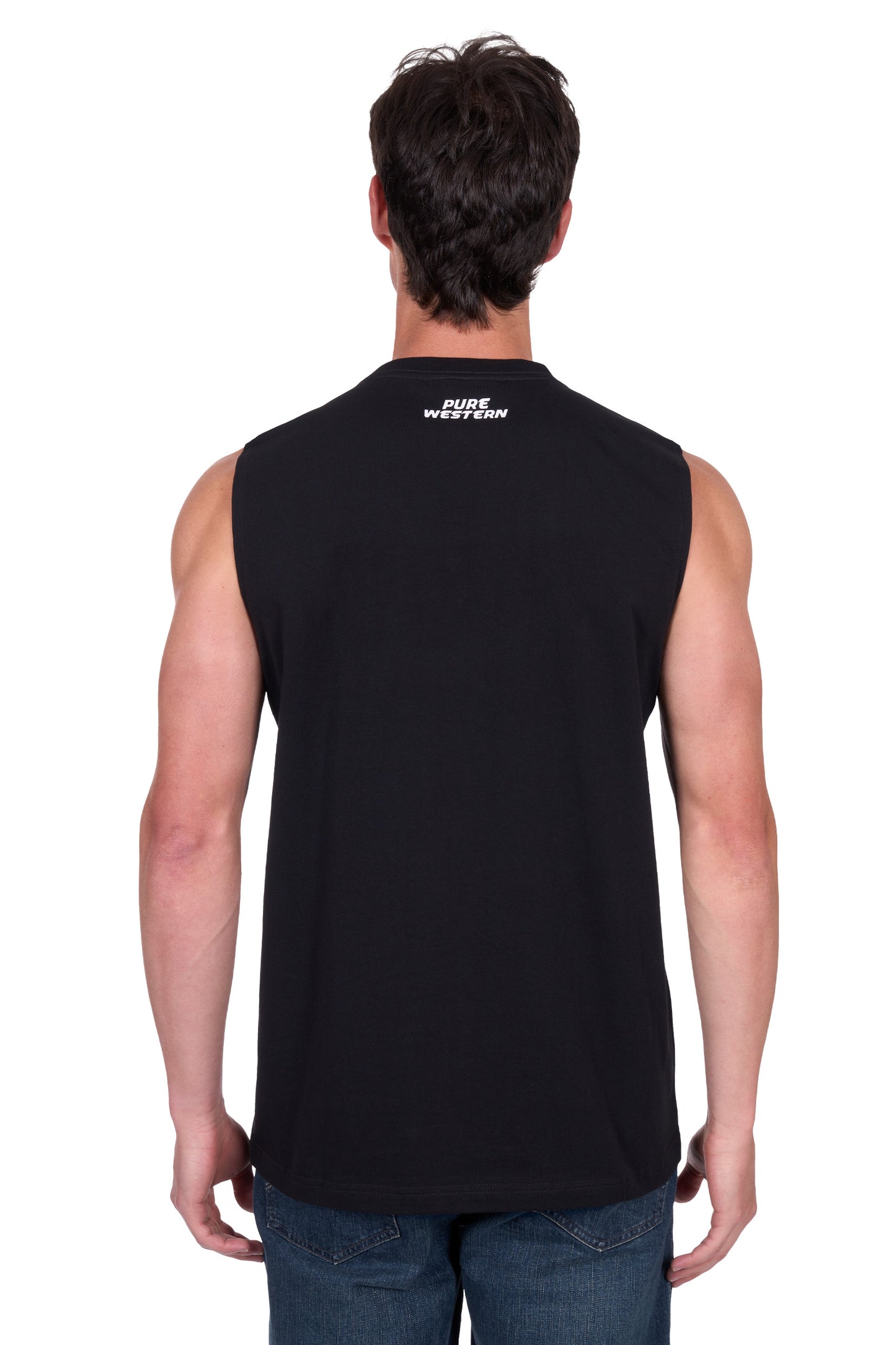Pure Western Men’s Terry Muscle Tank