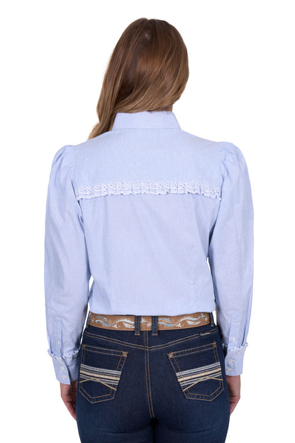 Pure Western Women’s Lexi Stripe Western Long Sleeve Shirt