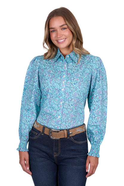 Pure Western Women’s Riley Print Long Sleeve Shirt