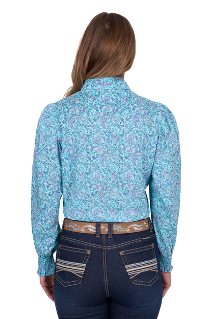 Pure Western Women’s Riley Print Long Sleeve Shirt