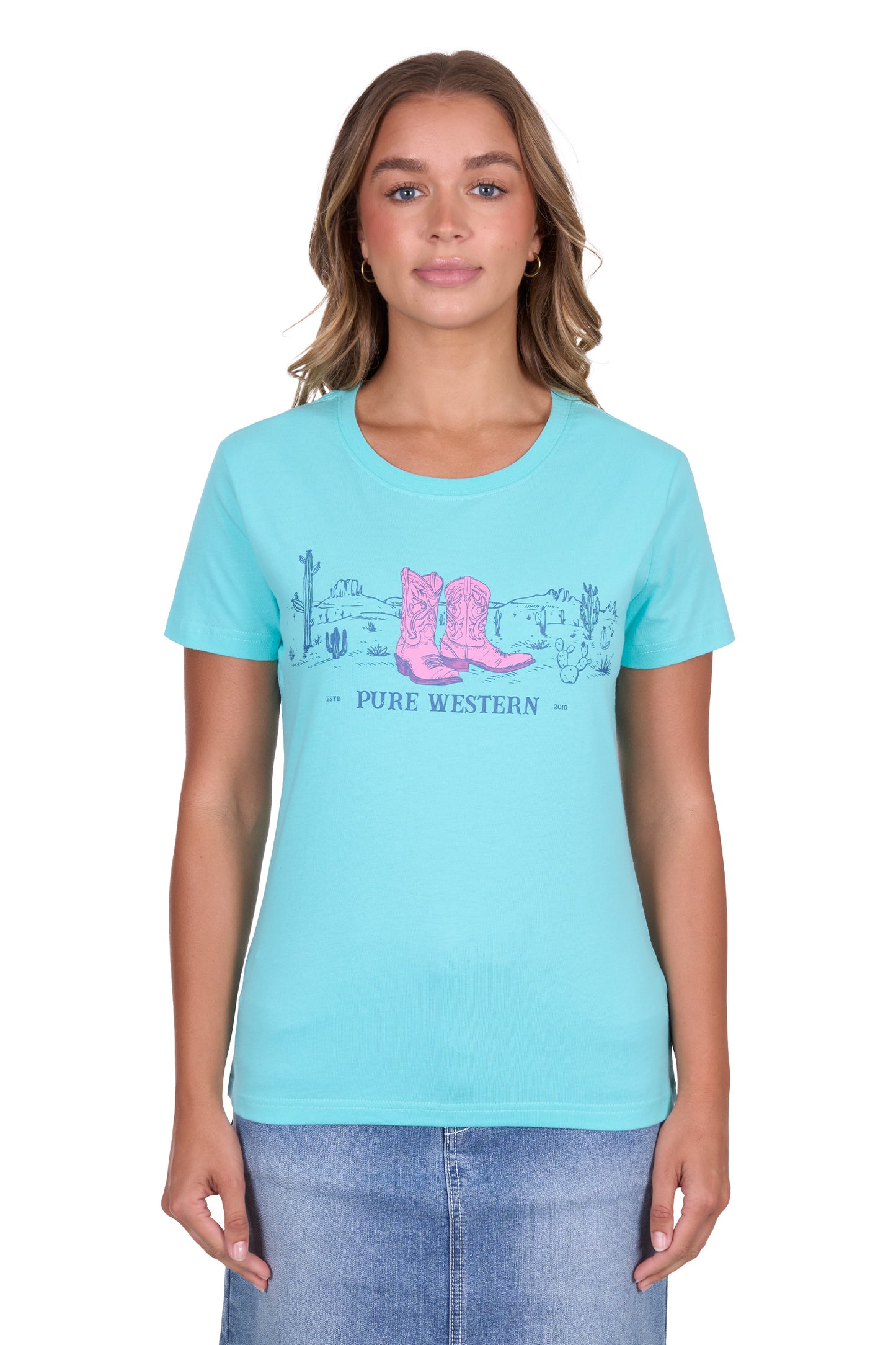 Pure Western Women’s Shelly Short Sleeve Tee