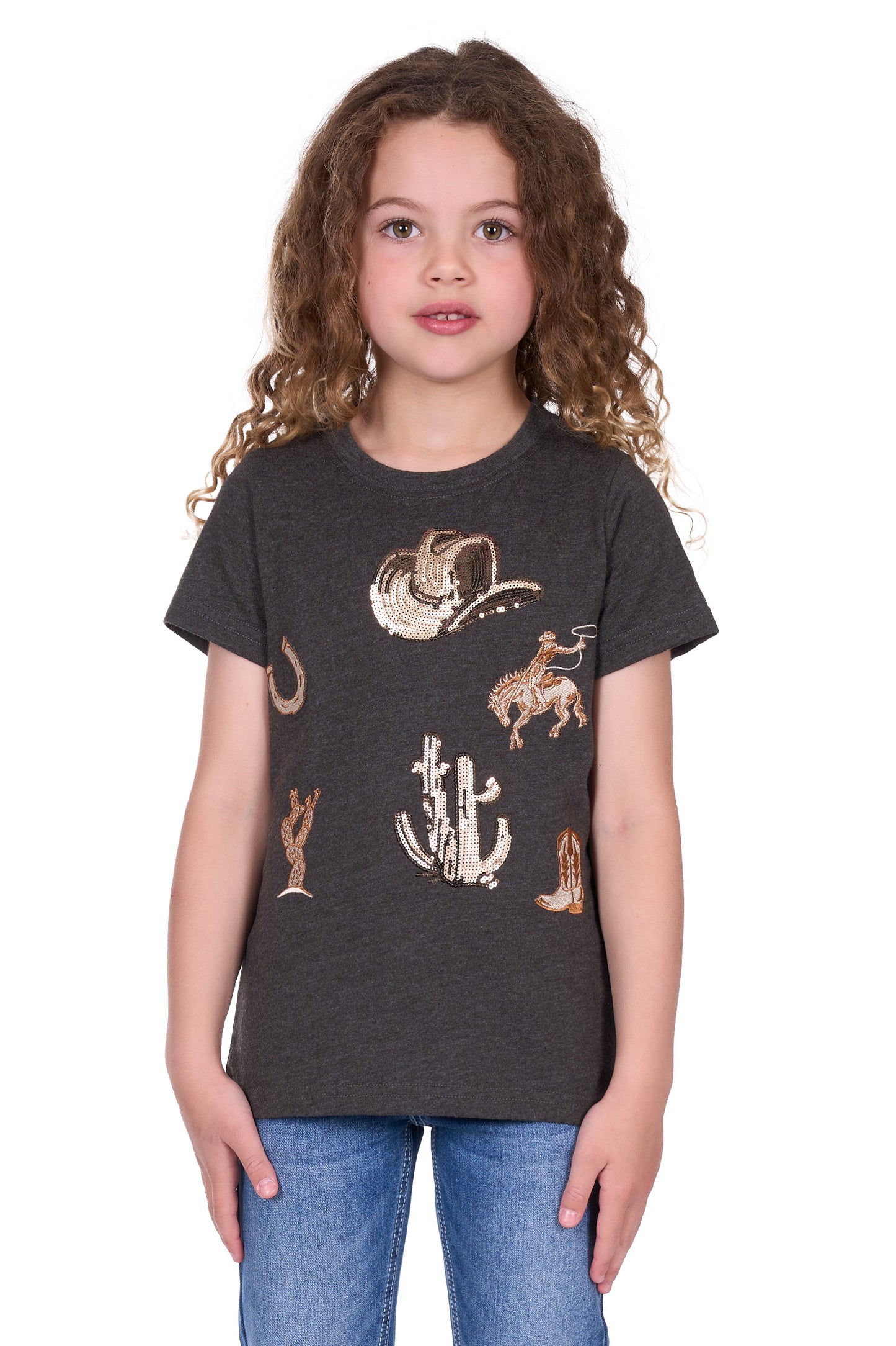 Pure Western Girl’s Bonita Short Sleeve Tee