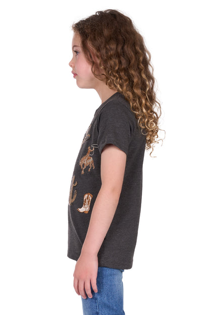 Pure Western Girl’s Bonita Short Sleeve Tee