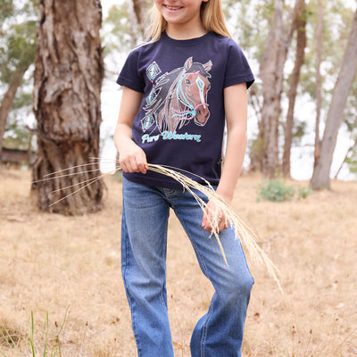 Pure Western Girl’s Ashlyn Short Sleeve Tee