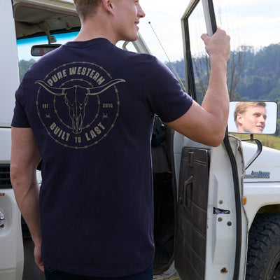 Pure Western Mens Walker Short Sleeve Tee