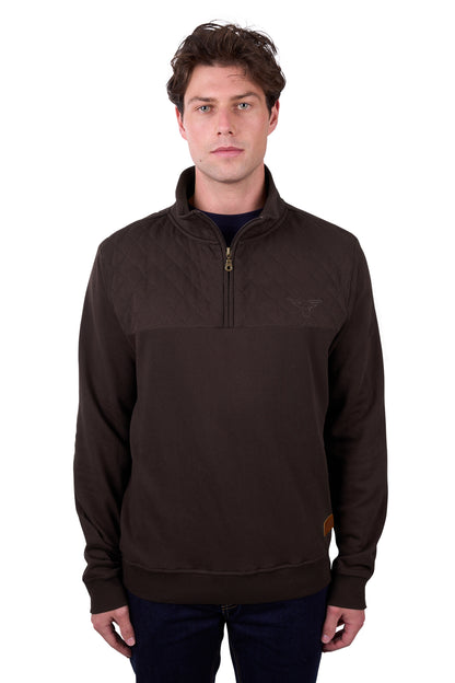 Pure Western Mens Troy 1/4 Zip Jumper