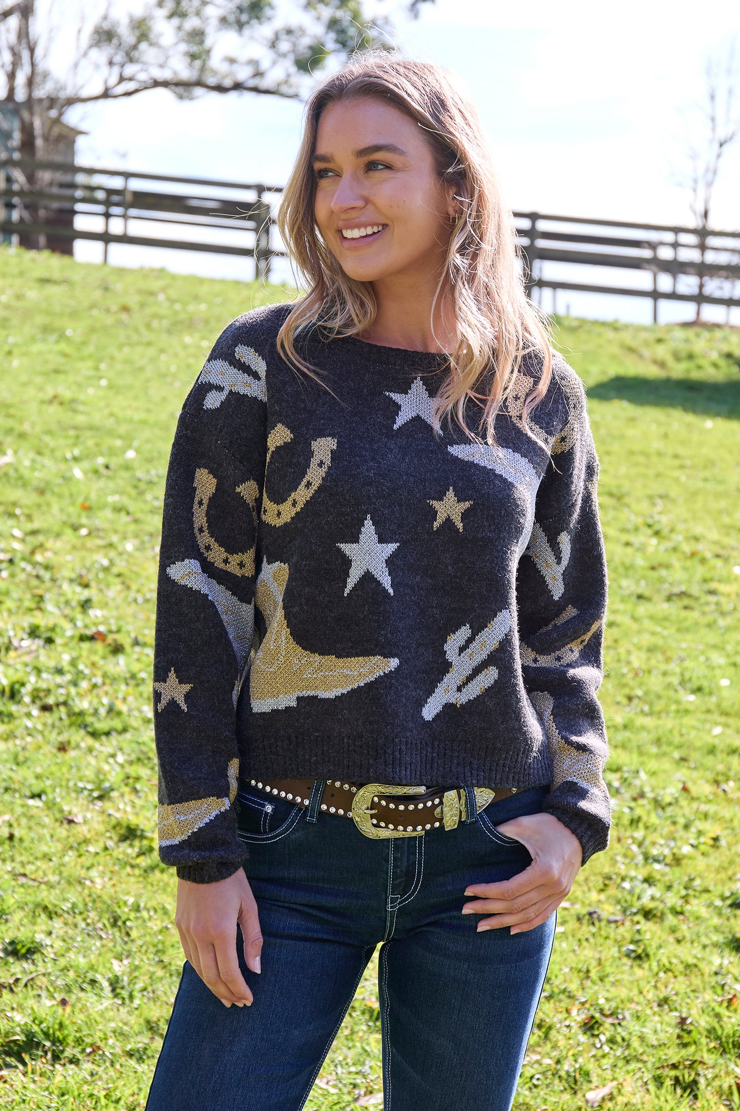 Pure Western Women’s Marcy Knitted Pullover