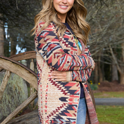 Pure Western Women’s Eddie Knitted Cardigan