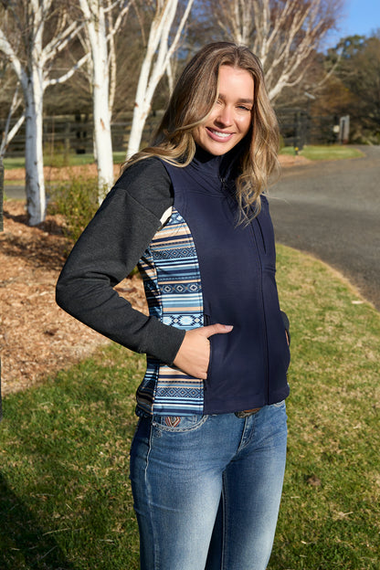 Pure Western Womens Misha Soft Shell Vest