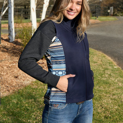 Pure Western Womens Misha Soft Shell Vest