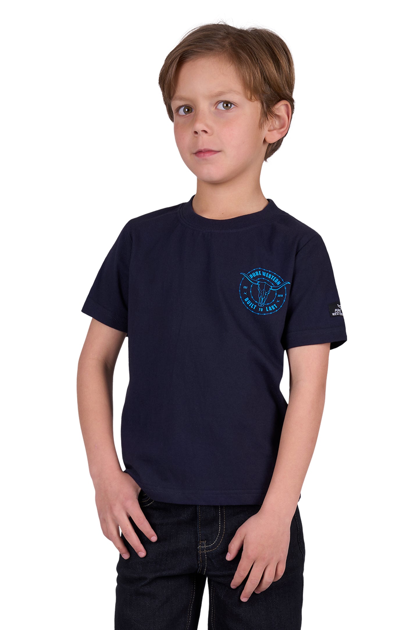 Pure Western Boys Walker Short Sleeve Tee