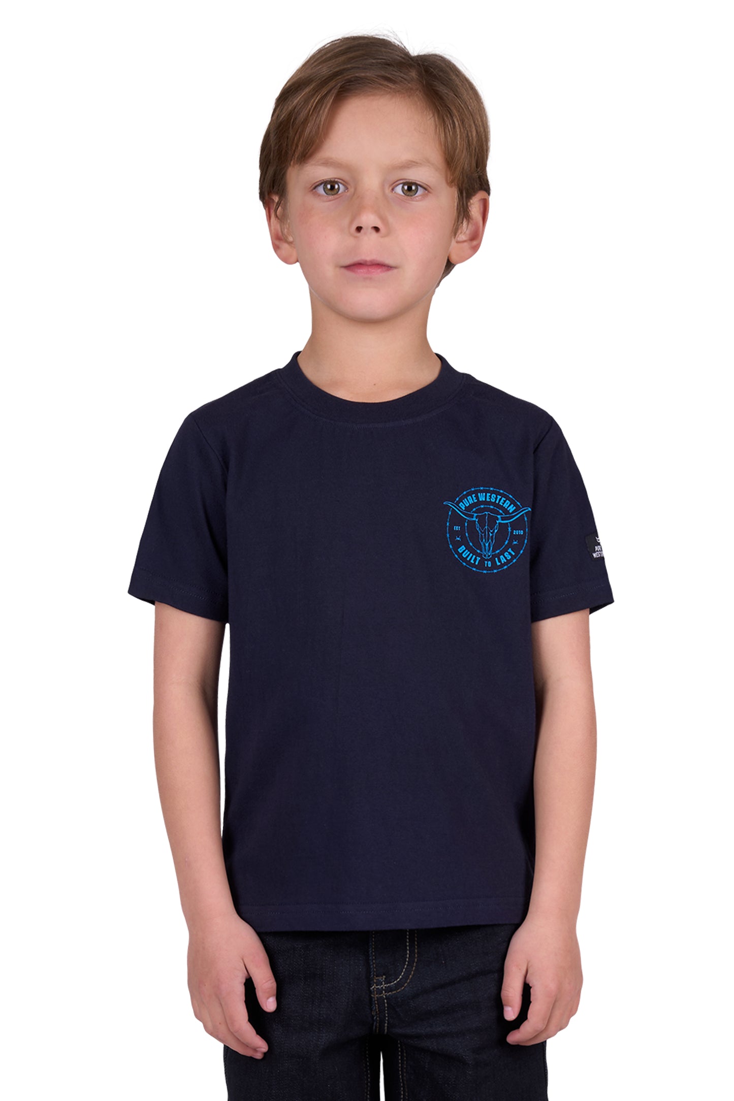 Pure Western Boys Walker Short Sleeve Tee