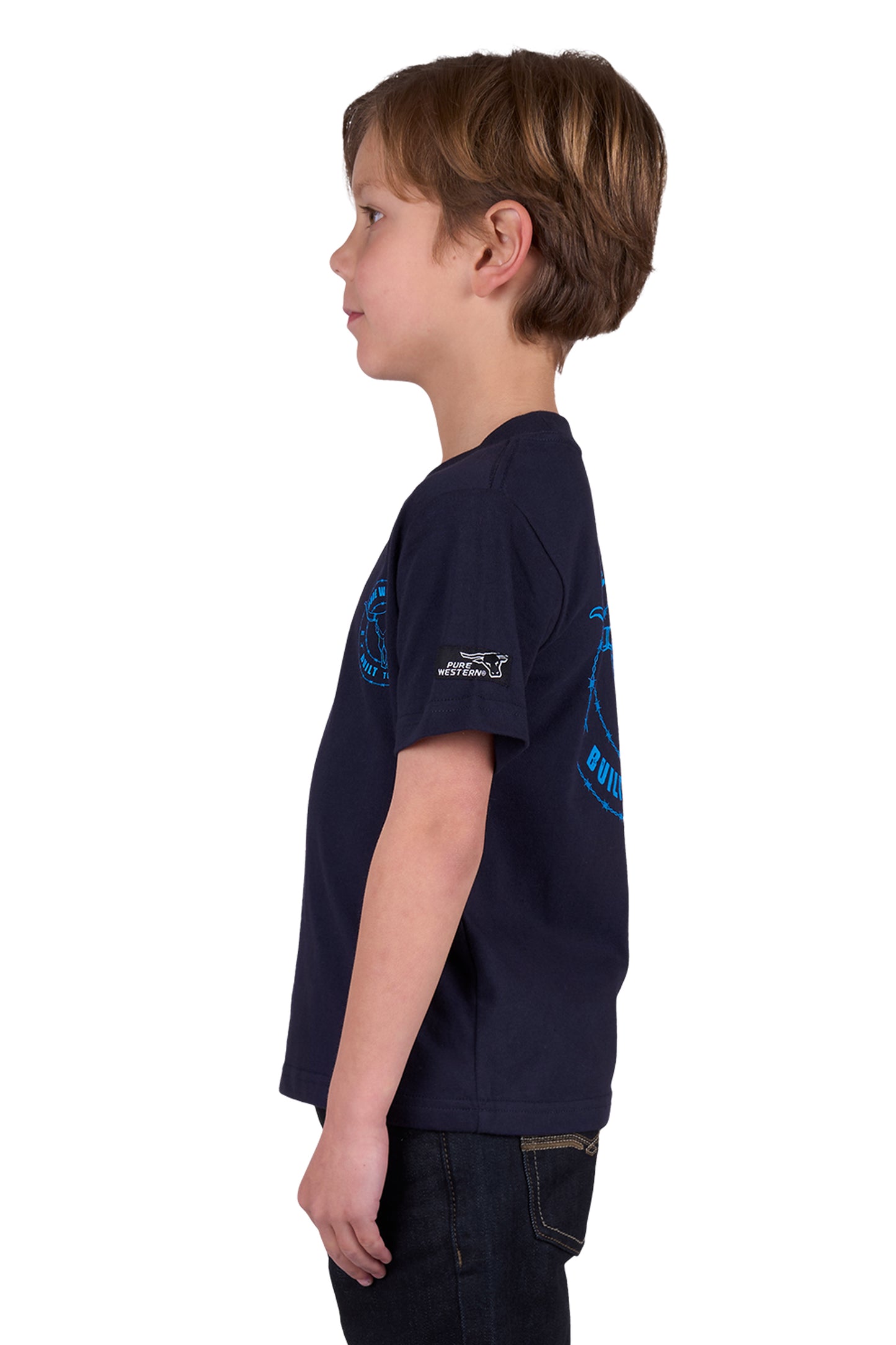 Pure Western Boys Walker Short Sleeve Tee