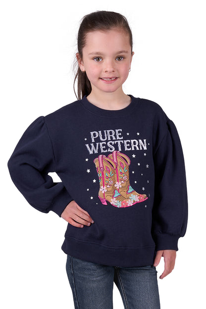 Pure Western Girl’s Sienna Crew