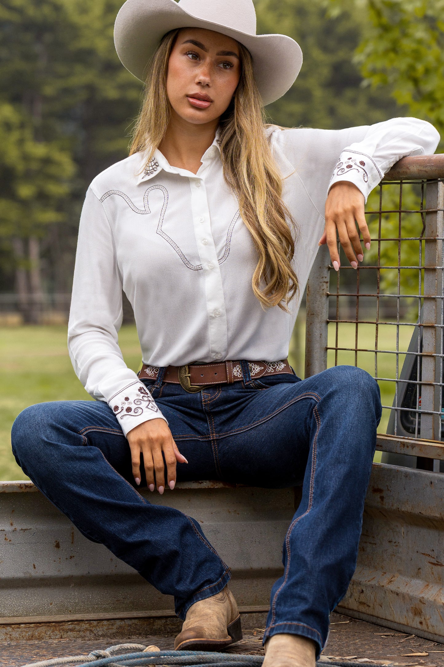 Pure Western Women’s Traci Western Long Sleeve Shirt