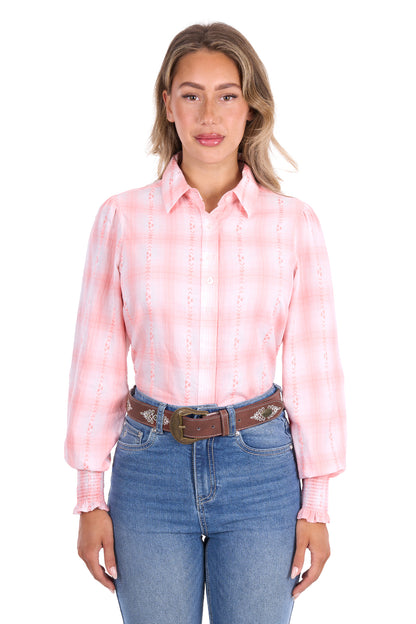 Pure Western Women’s Kelli Check Long Sleeve Shirt