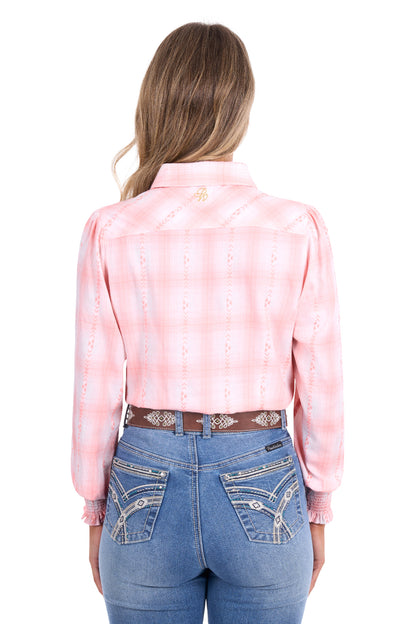 Pure Western Women’s Kelli Check Long Sleeve Shirt