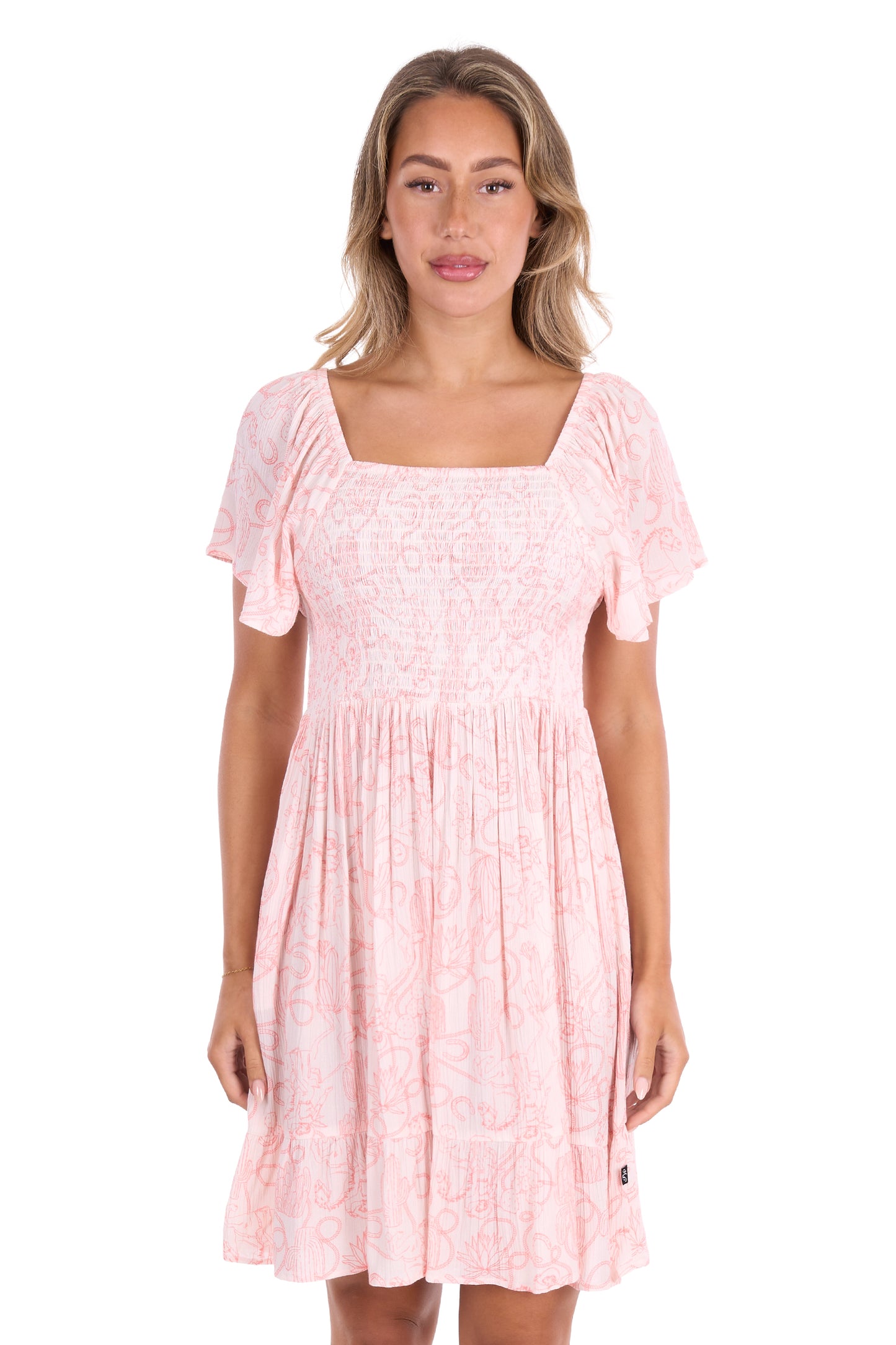 Pure Western Women’s Sara Short Sleeve Dress