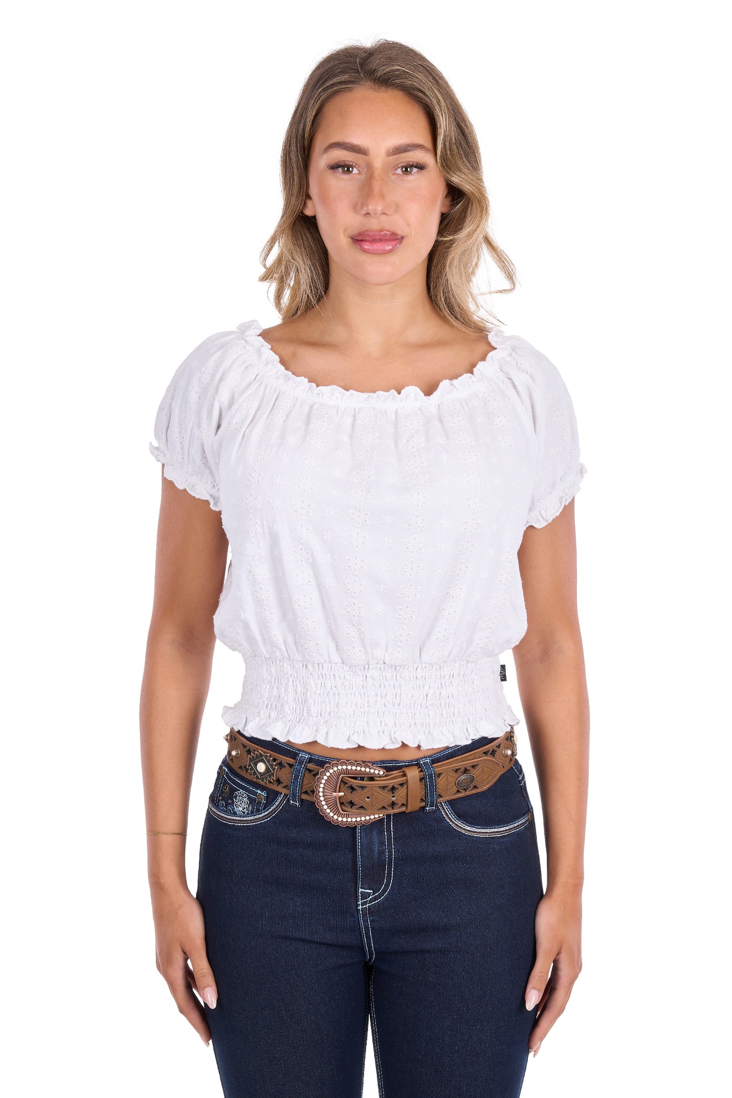 Pure Western Women’s Montana Short Sleeve Blouse