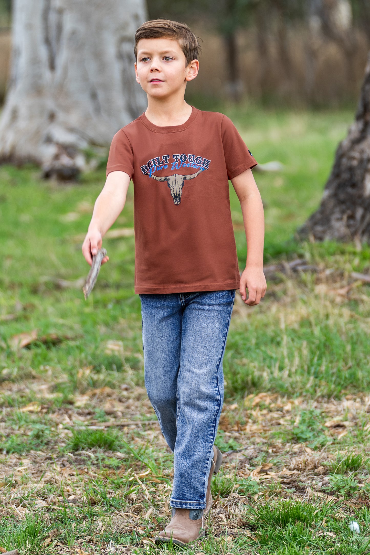 Pure Western Boy’s Chris Short Sleeve Tee