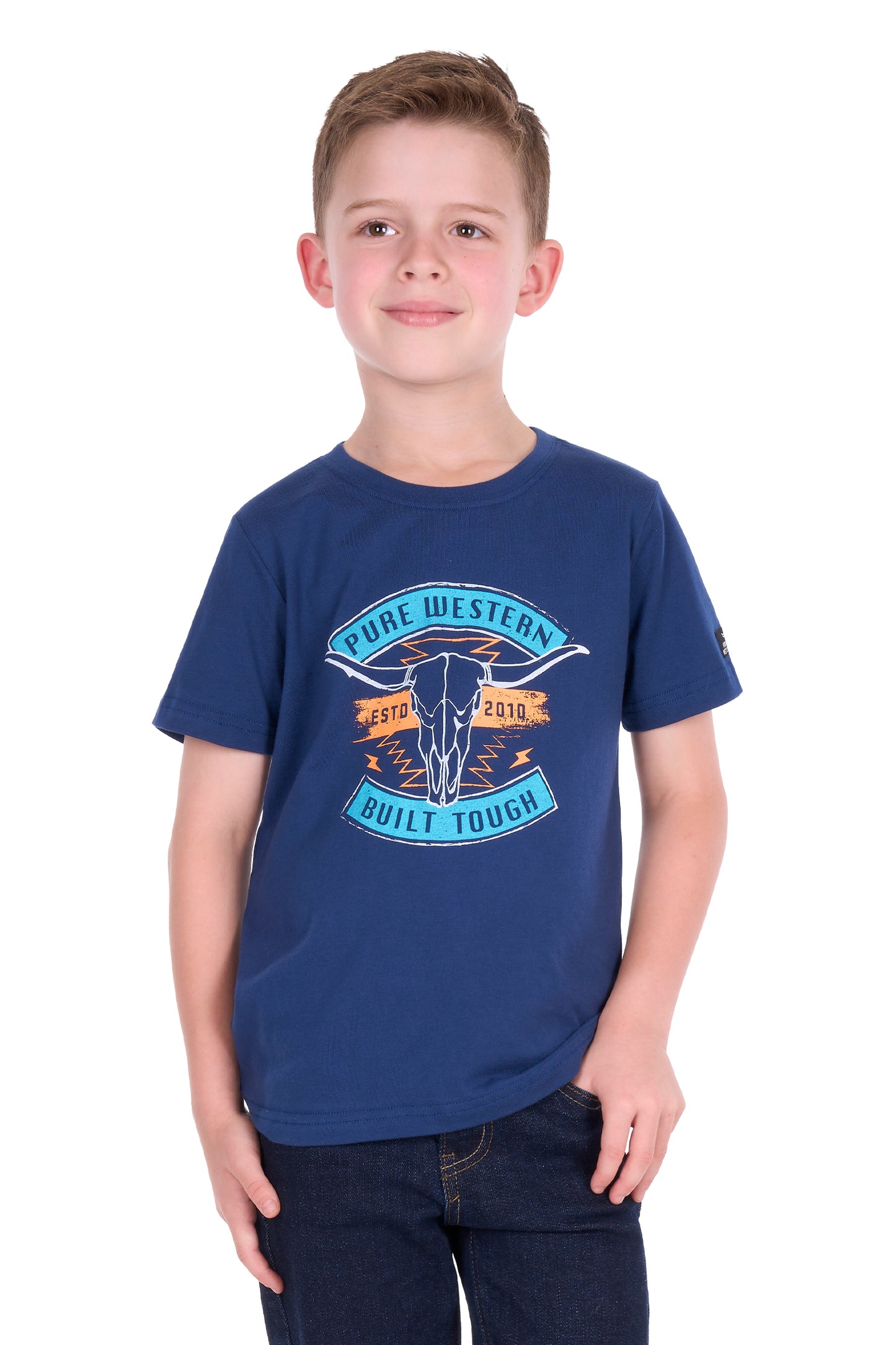 Pure Western Boy’s Dale Short Sleeve Tee