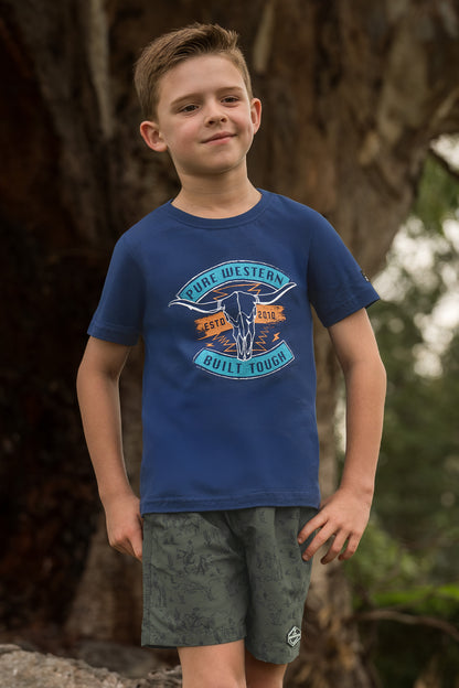 Pure Western Boy’s Dale Short Sleeve Tee