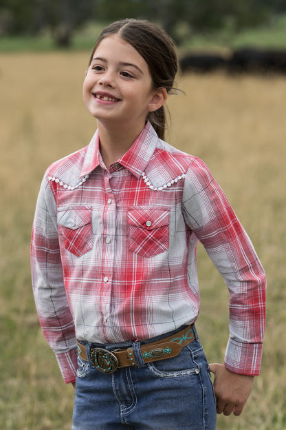 Pure Western Girl’s Jill Long Sleeve Shirt