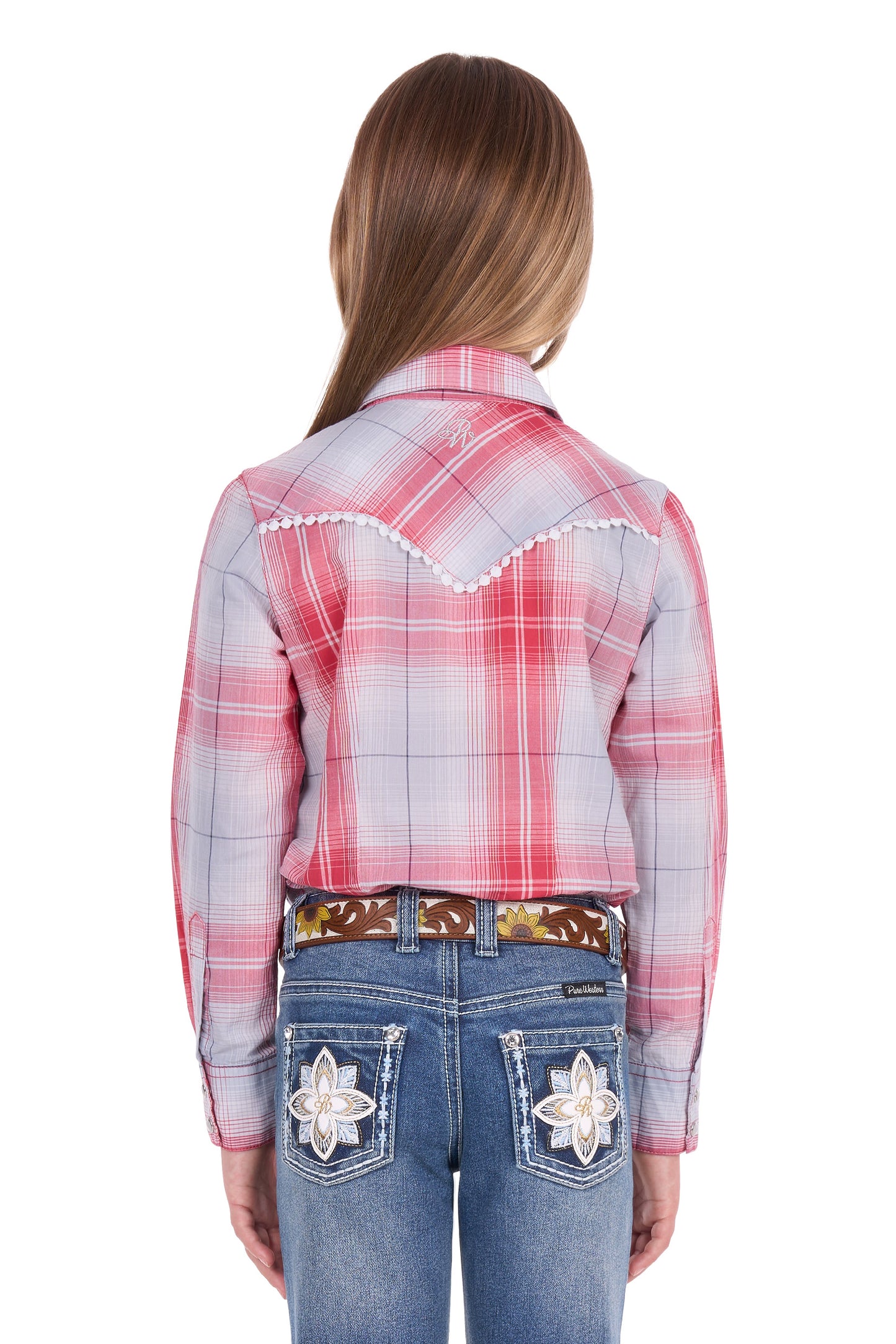 Pure Western Girl’s Jill Long Sleeve Shirt