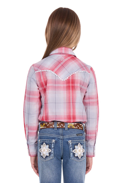 Pure Western Girl’s Jill Long Sleeve Shirt